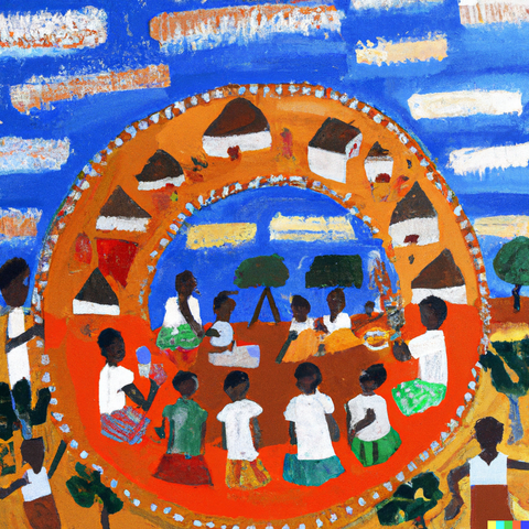 Economie circulaire à Madagascar. Image originale Azala. 