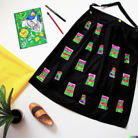 Upcycling vetement. image Azala.